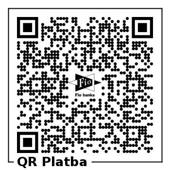 QR kód bankovního účtu